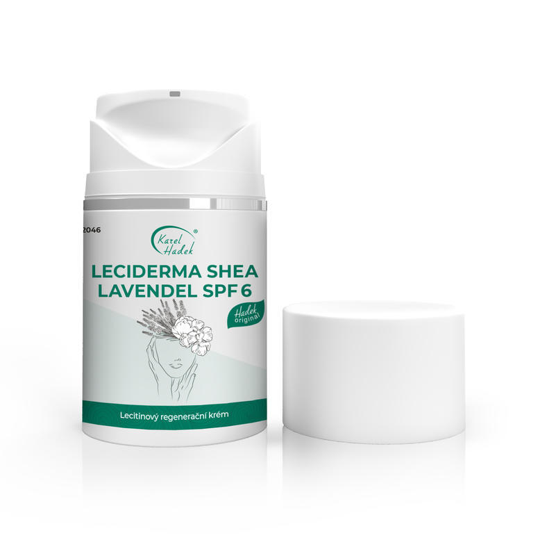 KH - LECIDERMA SHEA LAVENDEL SPF6 Lecitinový regenerační krém 50 ml