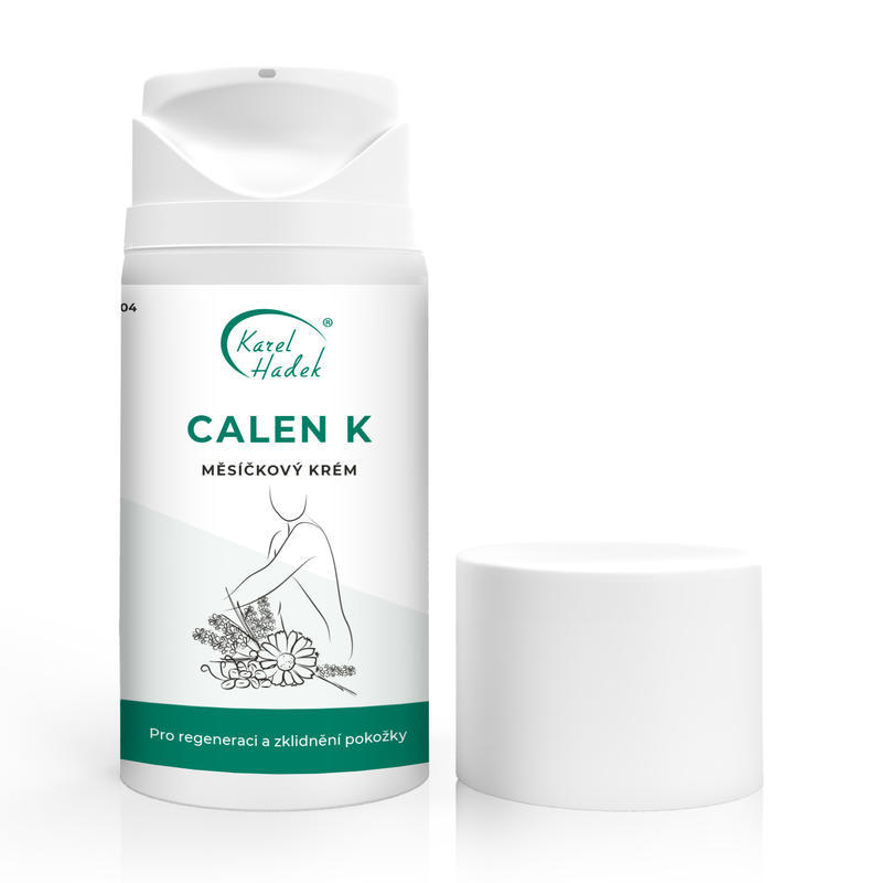KH - CALEN K Měsíčkový krém - Bylinný masážní krém 100 ml