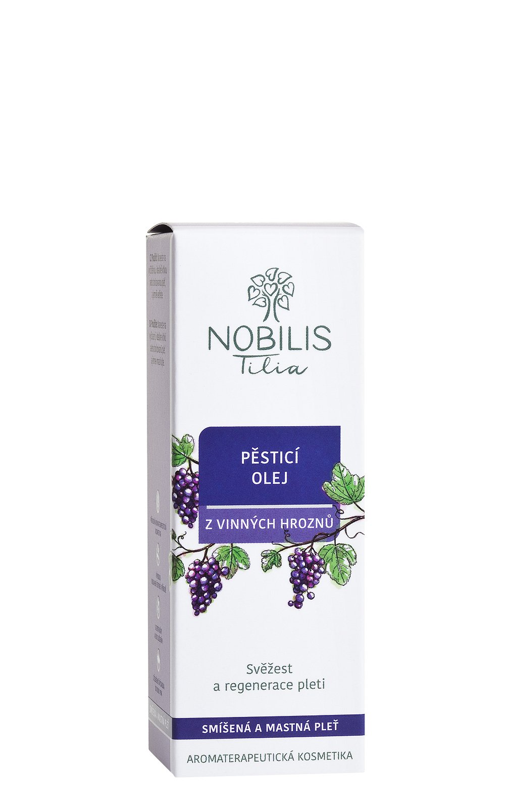 Nobilis Pěsticí olej z vinných hroznů 20 ml fialové sklo