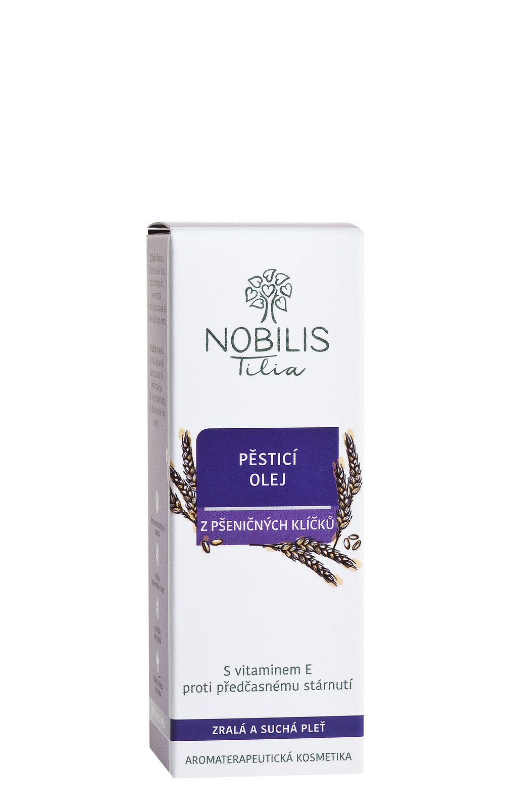 Nobilis Pěsticí olej z pšeničných klíčků 20 ml fialové sklo