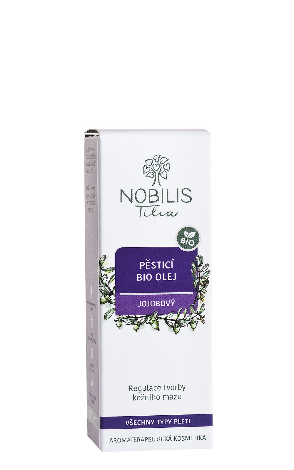Nobilis Pěsticí BIO olej jojobový 20 ml fialové sklo