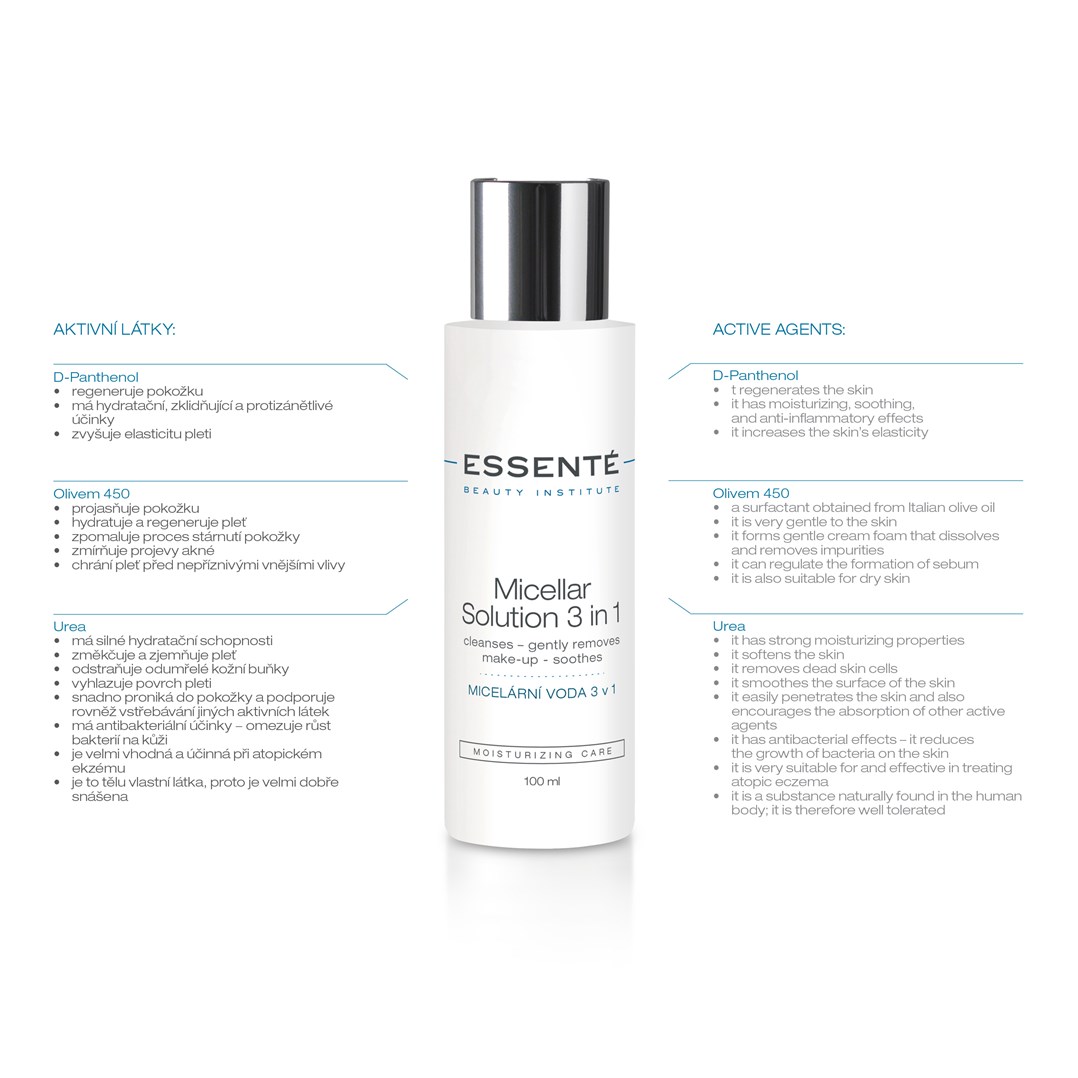 ESSENTÉ MICELÁRNÍ VODA 3V1 100 ML