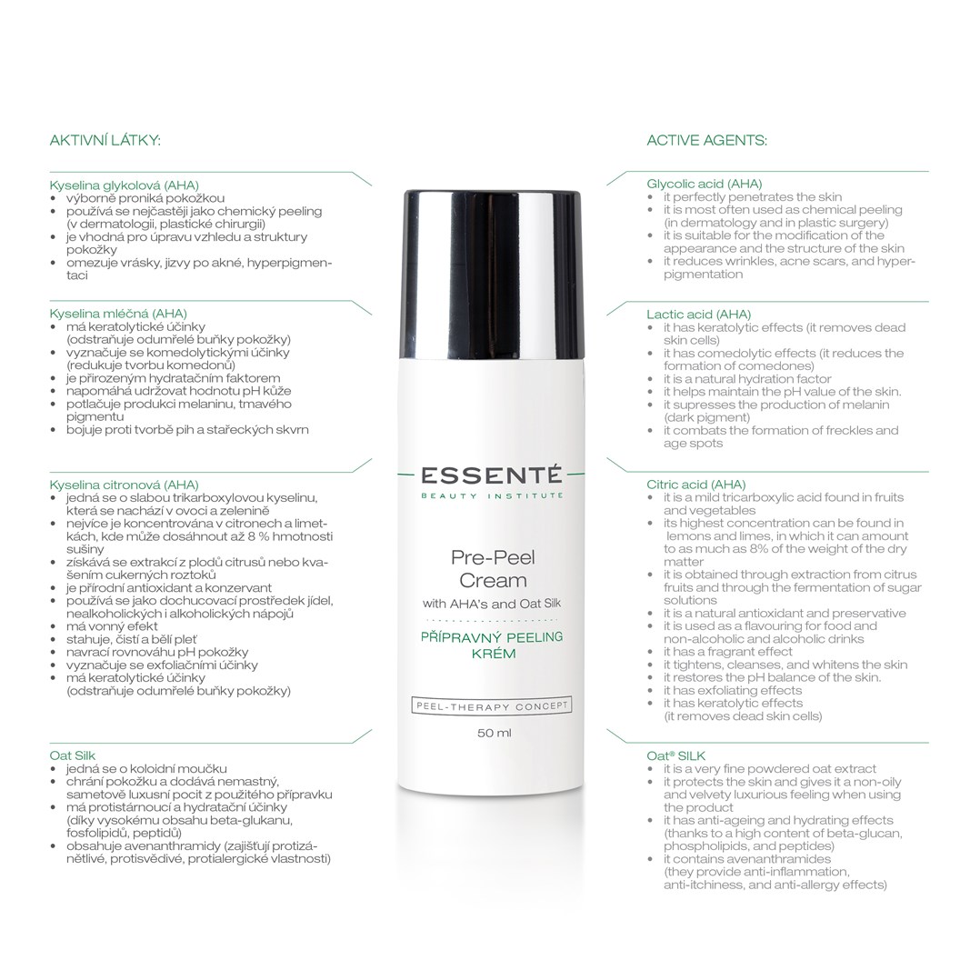 ESSENTÉ PŘÍPRAVNÝ PEELING KRÉM 50 ML