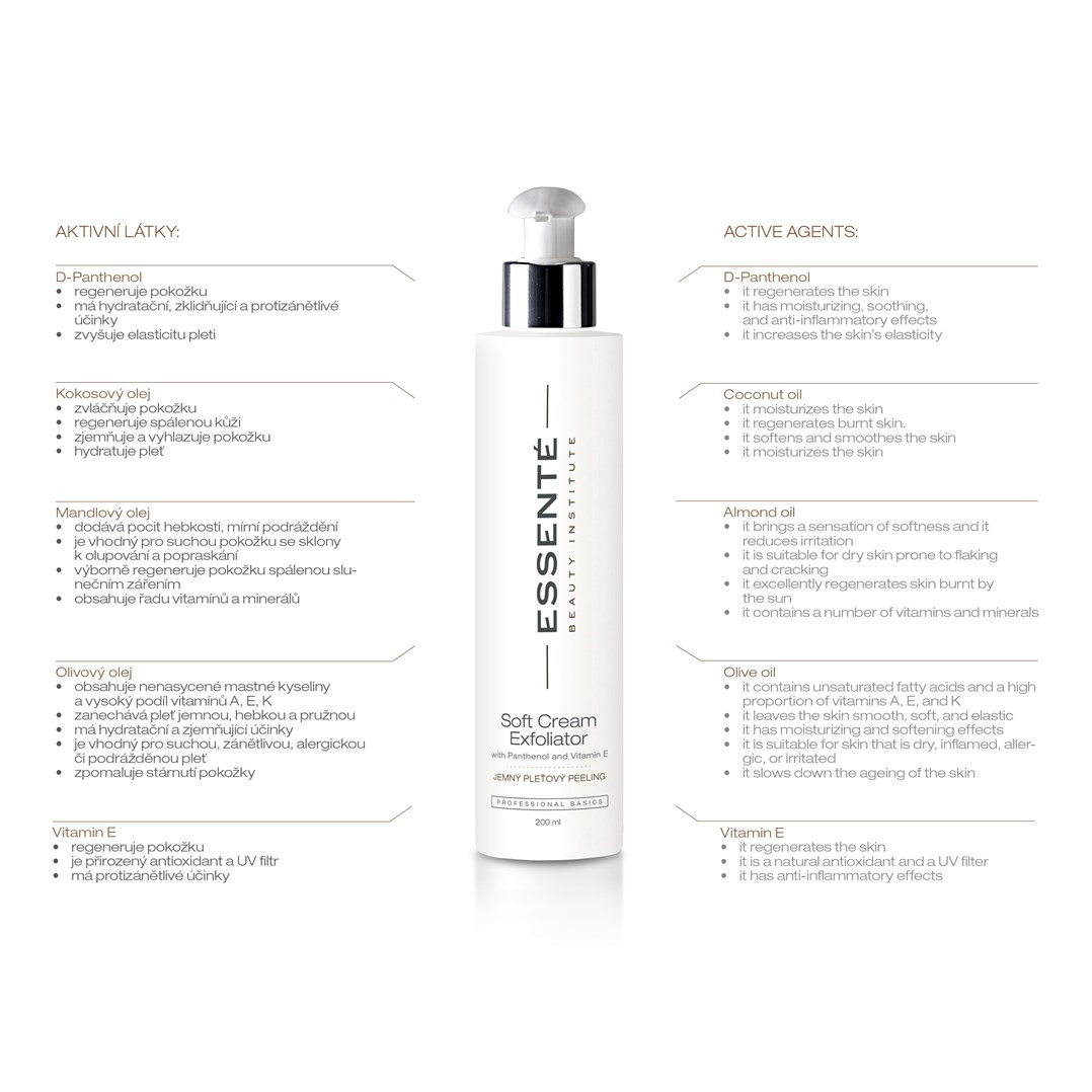 ESSENTÉ JEMNÝ PLEŤOVÝ PEELING 200 ML