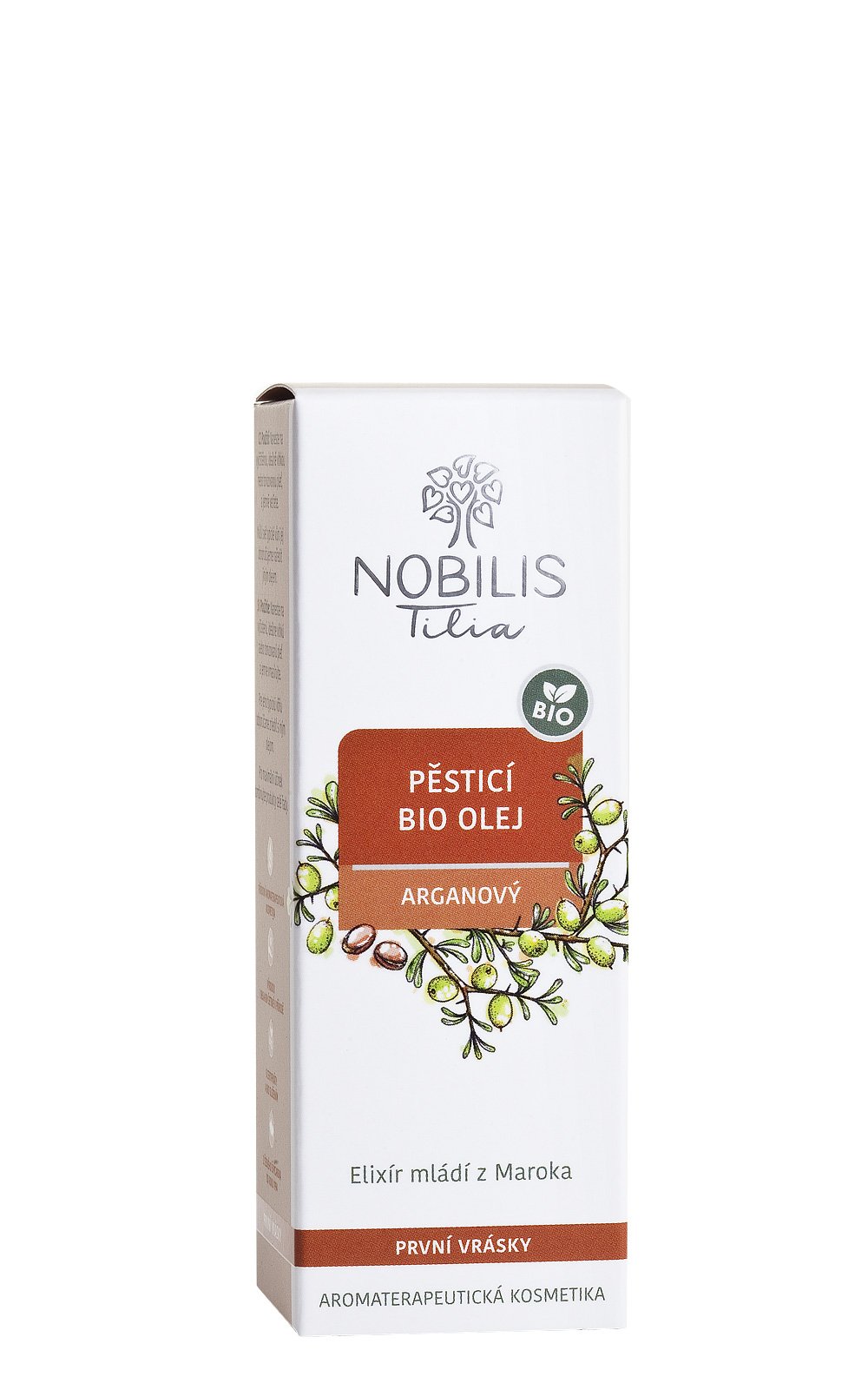 Nobilis Pěsticí BIO olej arganový 20 ml fialové sklo