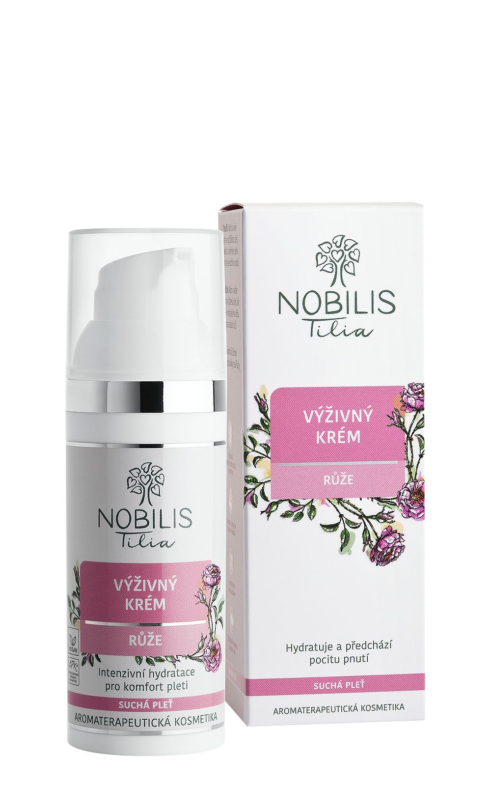 Nobilis Výživný krém Růže 50 ml