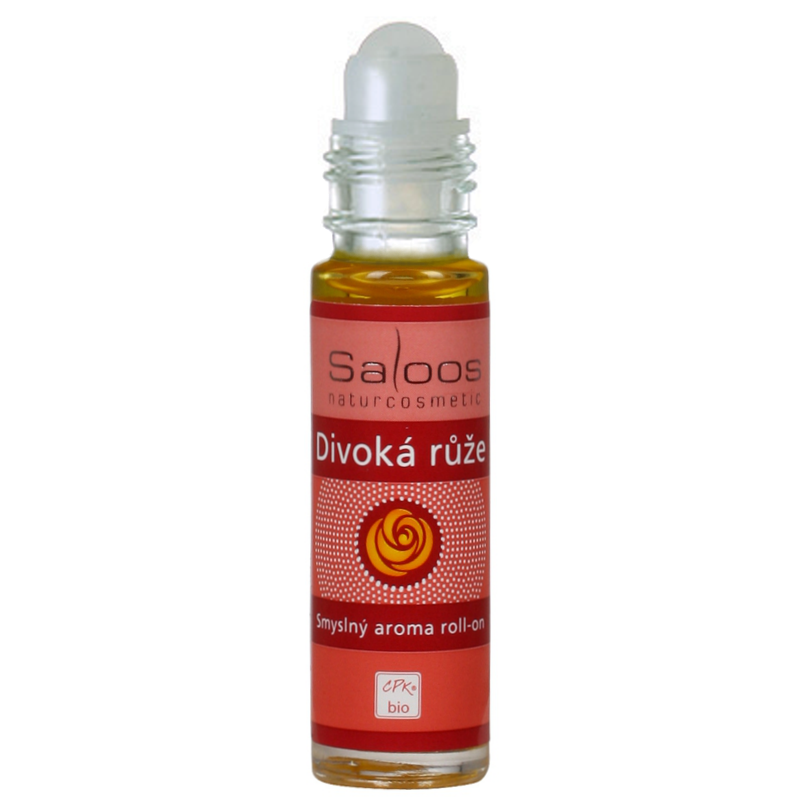 Saloos Bio aroma roll-on Divoká růže 9 ml