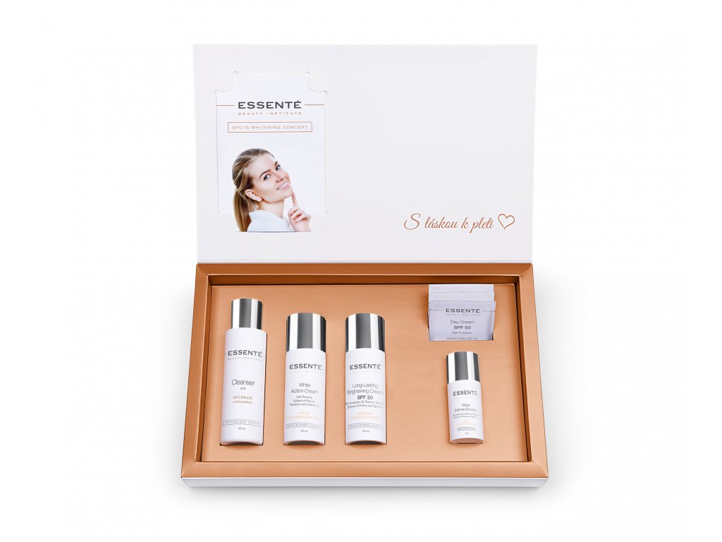 ESSENTÉ BEAUTY BOX WHITE ACTION