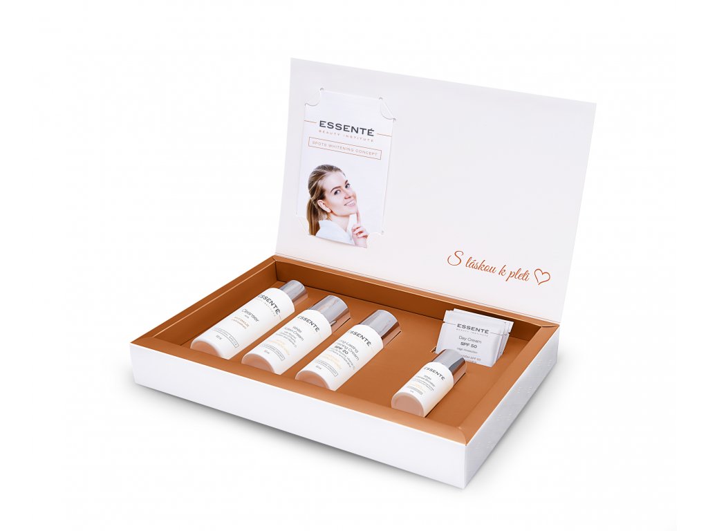 ESSENTÉ BEAUTY BOX WHITE ACTION
